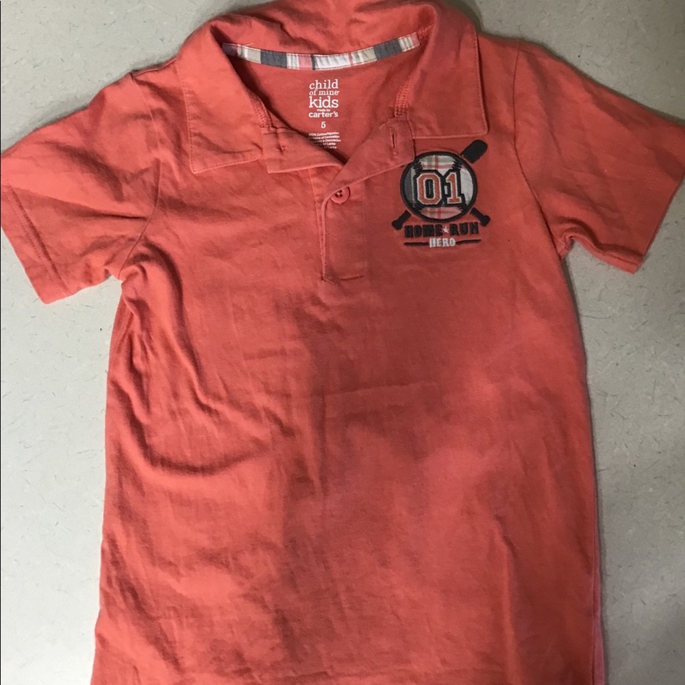 EUC Carter’s polo boys size 5